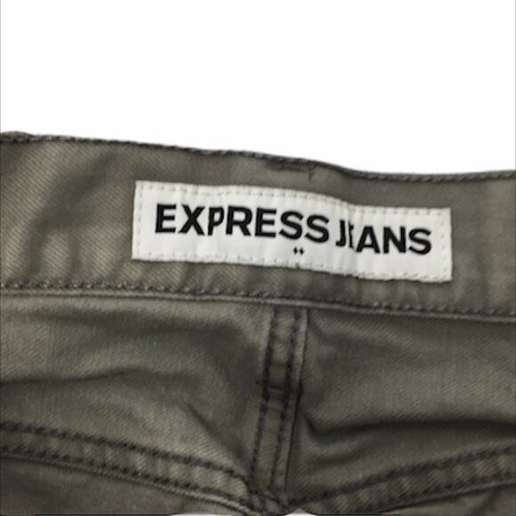 Express Slim Fit Skinny Jeans, Light Gray, 29 - Picture 4 of 6